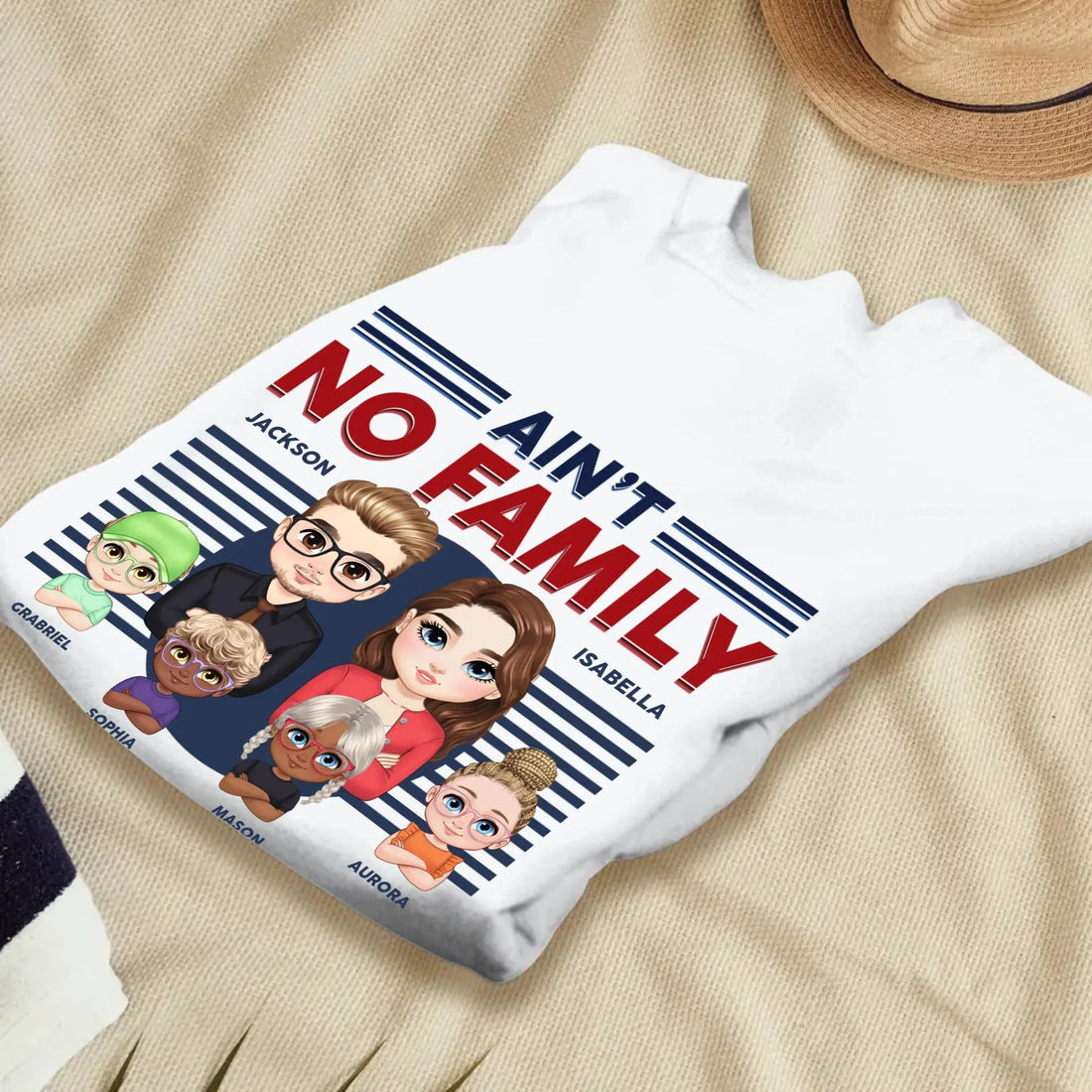 Ain't No Family Like The One I Got - Personalized Gifts For Couples - Unisex Sweater