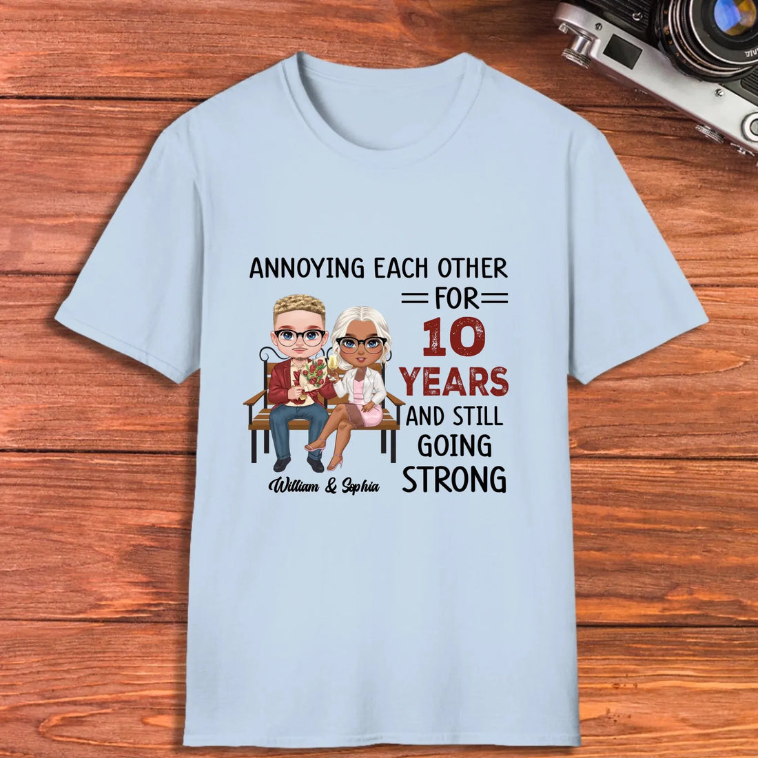 Annoying Each Other For Years And Still For Couples - Personalized Gifts For Couples - Unisex T-Shirt