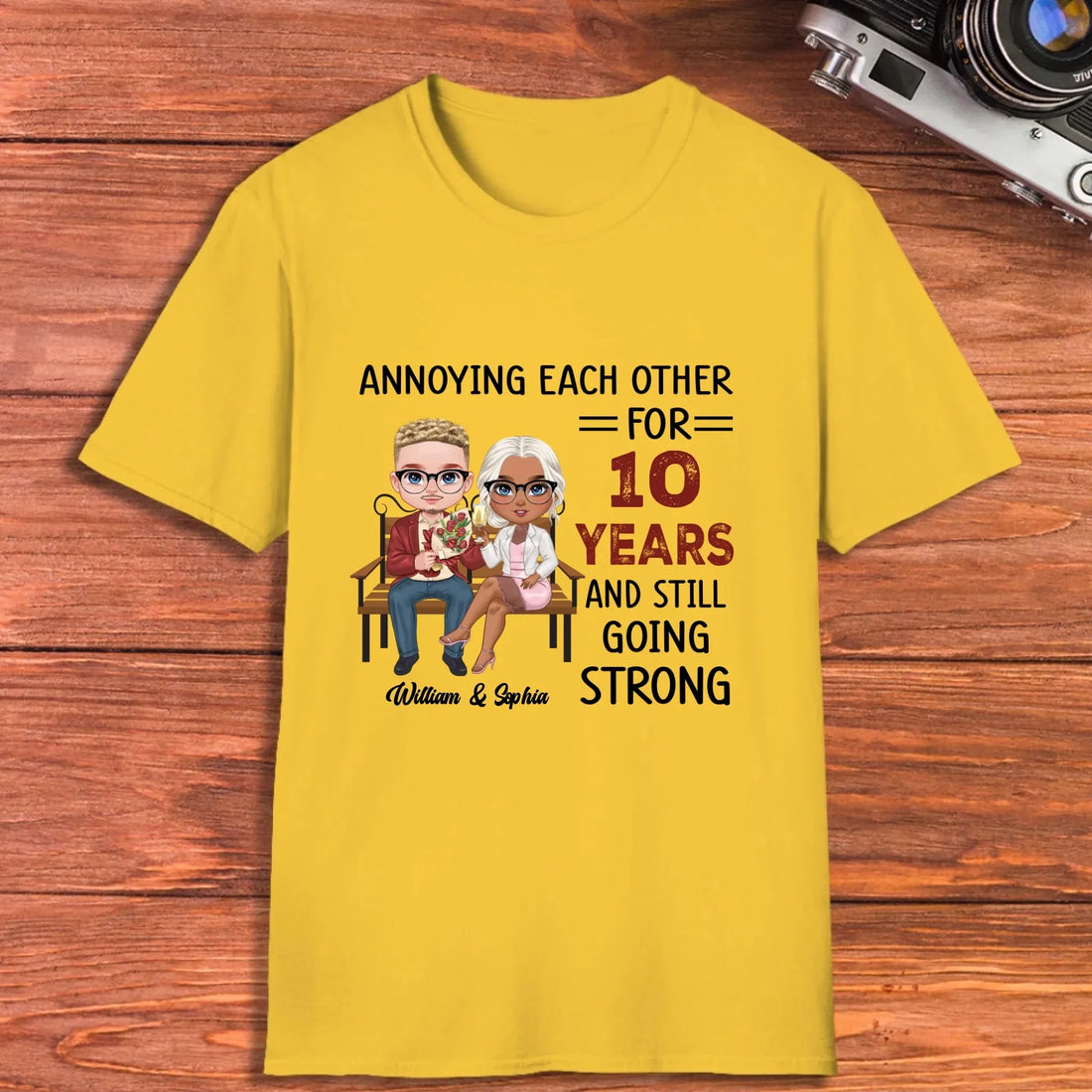 Annoying Each Other For Years And Still For Couples - Personalized Gifts For Couples - Unisex T-Shirt