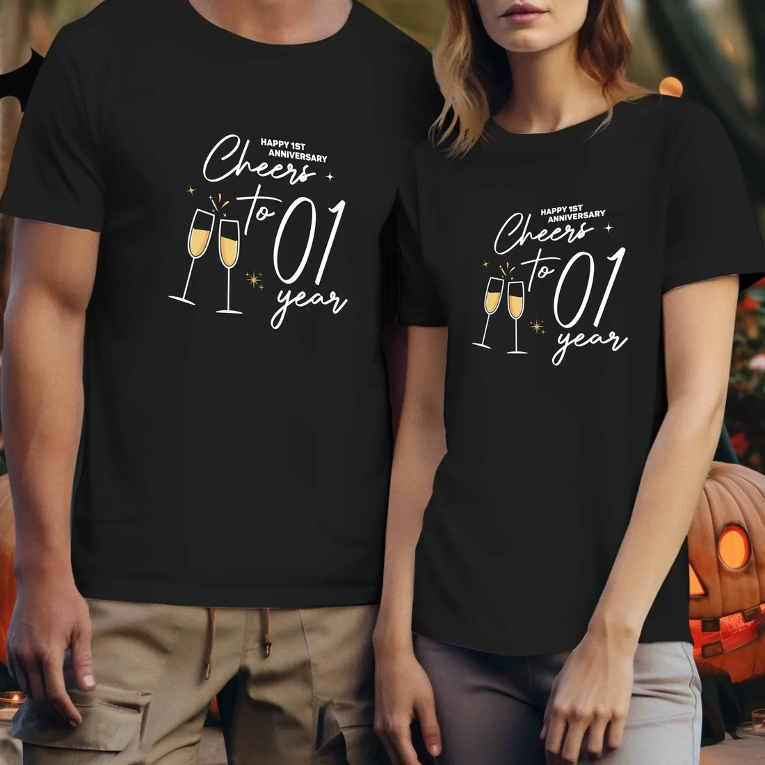 Cheers To Those Years - Personalized Gifts For Couples - Unisex T-Shirt