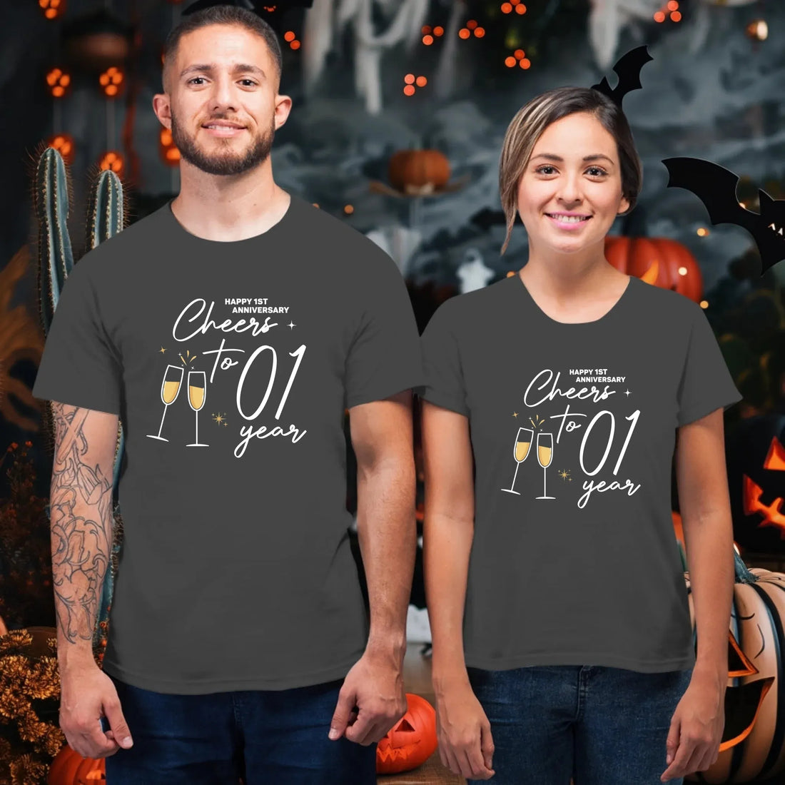 Cheers To Those Years - Personalized Gifts For Couples - Unisex T-Shirt