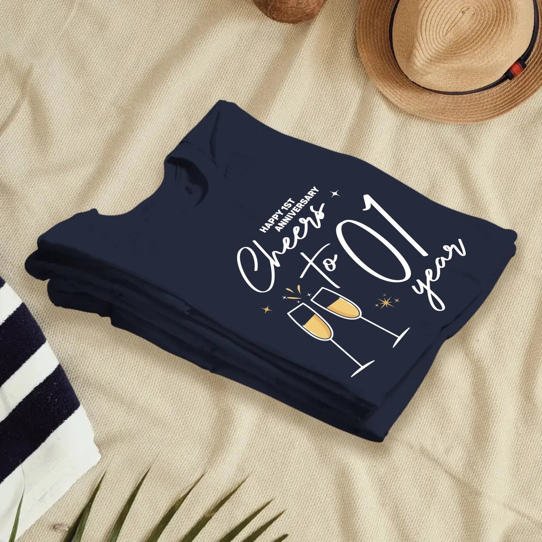 Cheers To Those Years - Personalized Gifts For Couples - Unisex T-Shirt