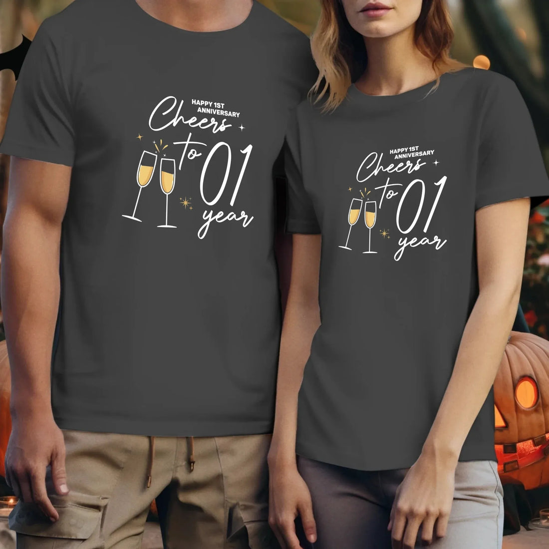 Cheers To Those Years - Personalized Gifts For Couples - Unisex T-Shirt