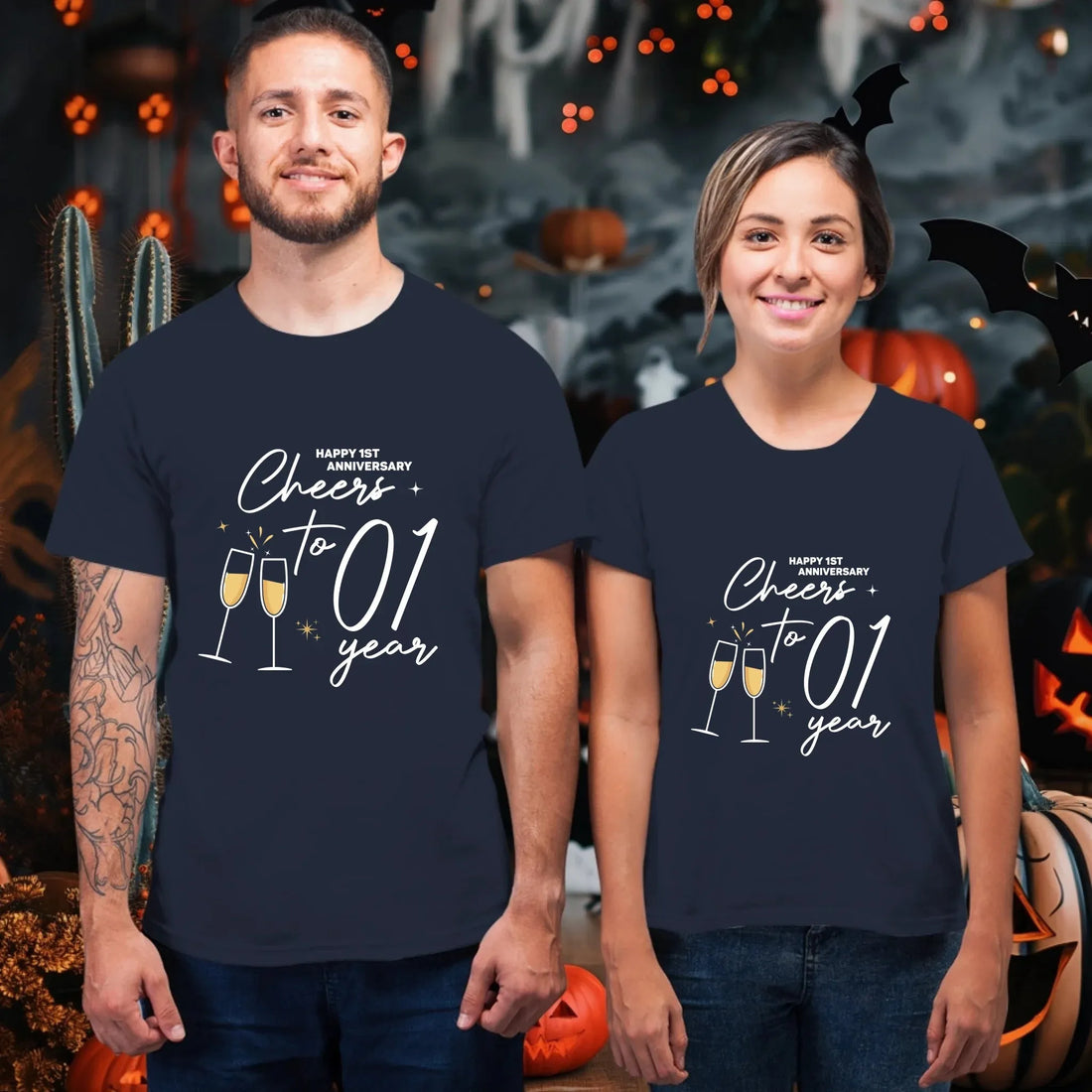 Cheers To Those Years - Personalized Gifts For Couples - Unisex T-Shirt