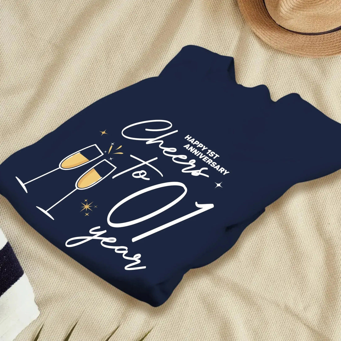 Cheers To Those Years- Personalized Gifts For Couples - Unisex Sweater