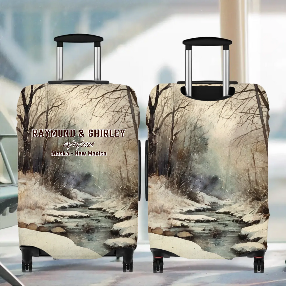 25'' × 16'' - Luggage cover