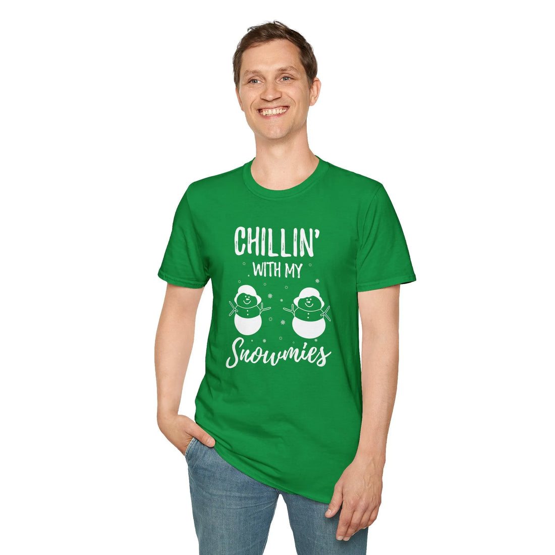 Chilling With My Snowmies - Unisex T-Shirt