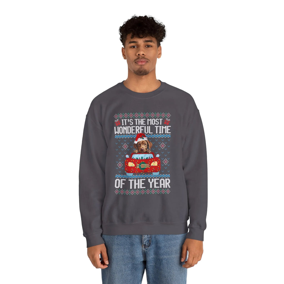 Labrador Retriever Dog It's The Most Wonderful Time Of The Year Unisex  Sweater