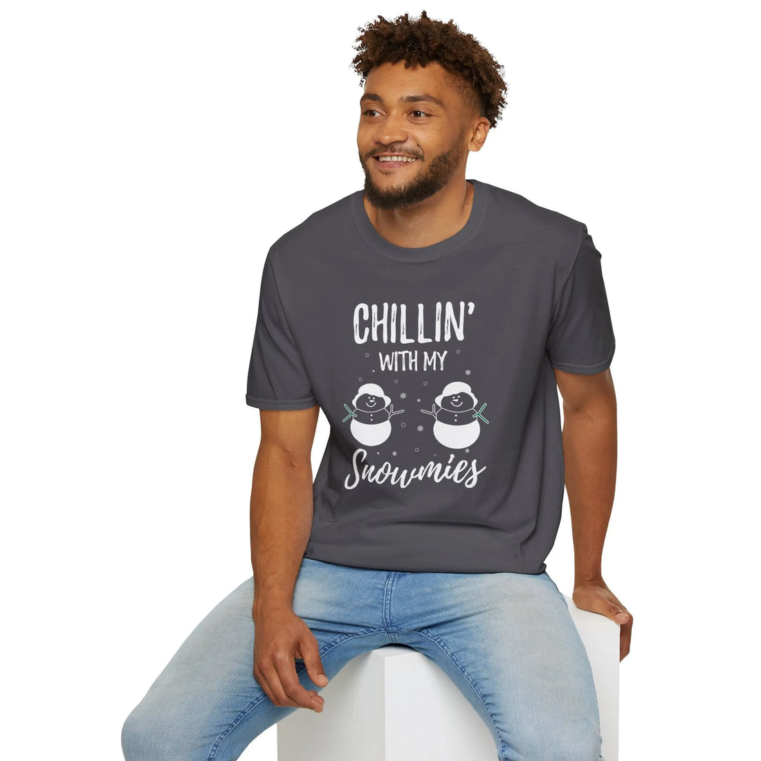 Chilling With My Snowmies - Unisex T-Shirt