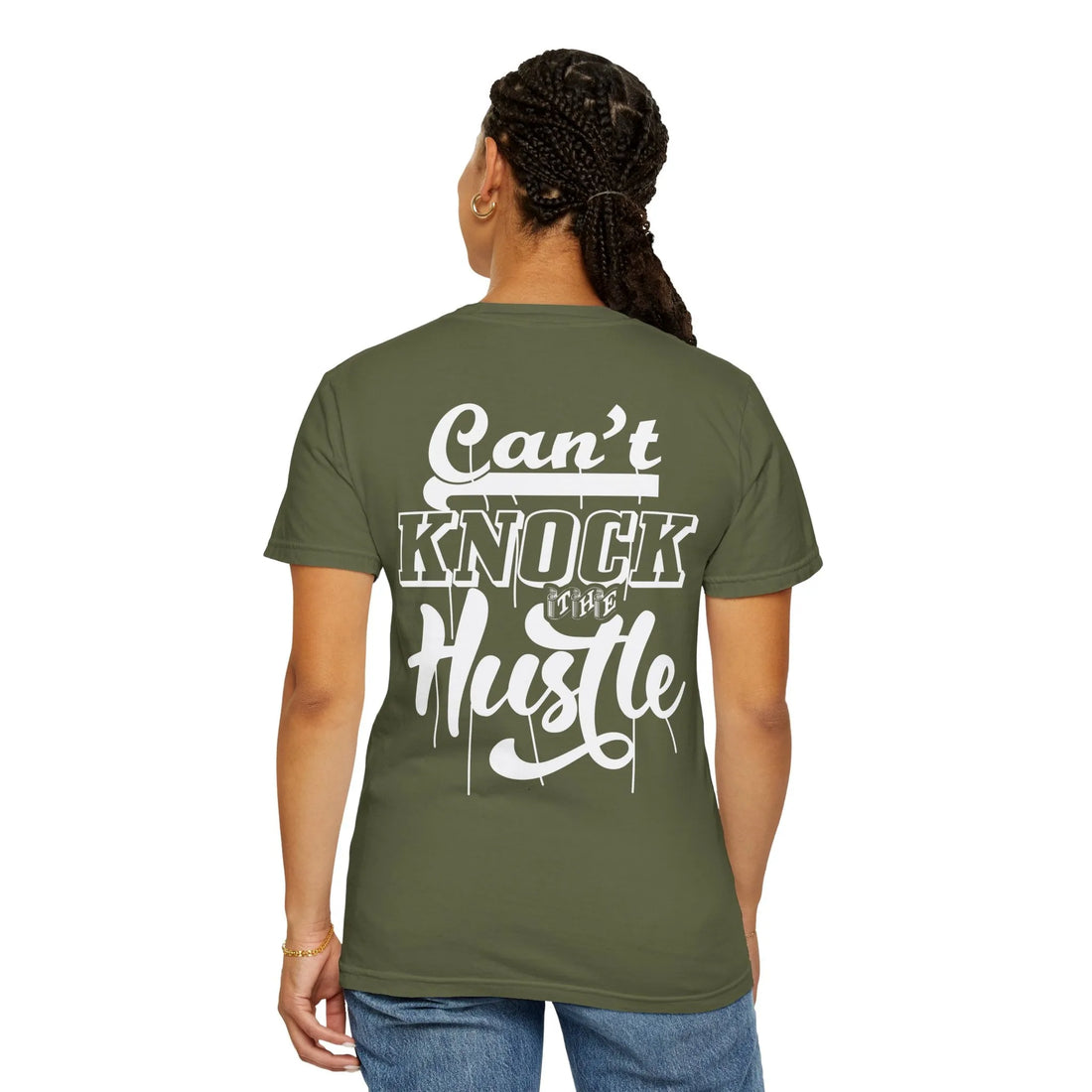 Can't Knock The Hustle, Unisex Garment-Dyed T-shirt