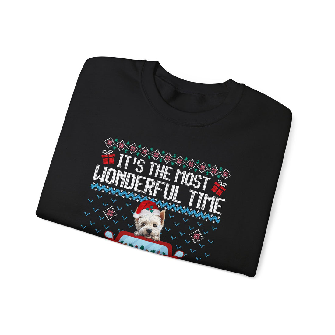 West Dog It's The Most Wonderful Time Of The Year Unisex  Sweater