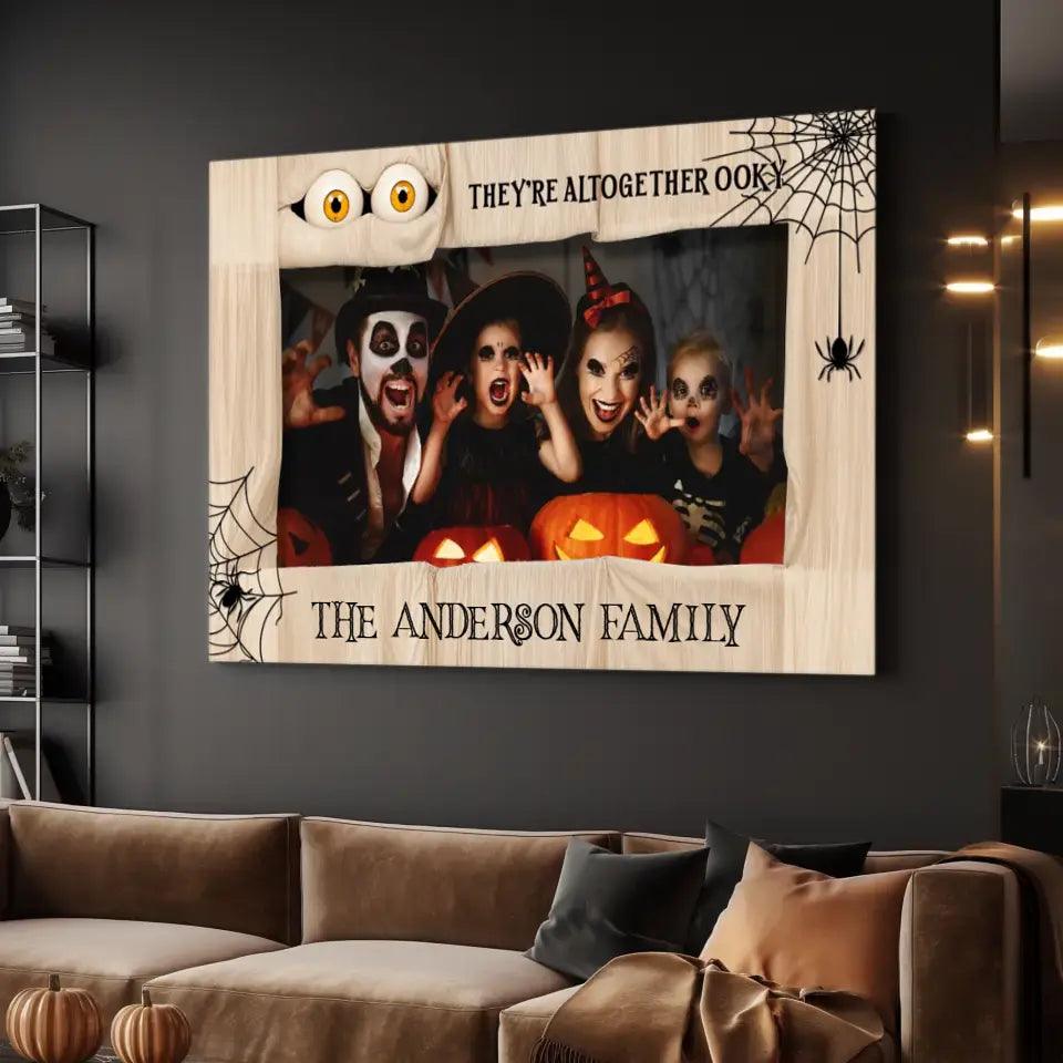 Altogether Ooky - Custom Photo - Personalized Gifts For Family - Canvas Gallery Wraps from PrintKOK costs $ 24.99