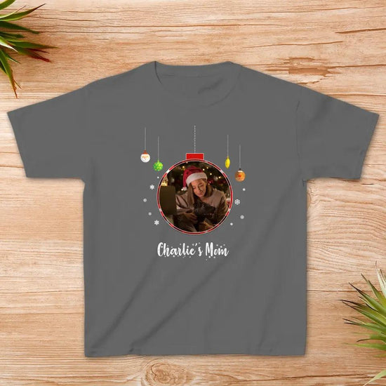Christmas Ornament - Custom Photo - Personalized Gift For Dog Lovers - Family T-Shirt from PrintKOK costs $ 29.99