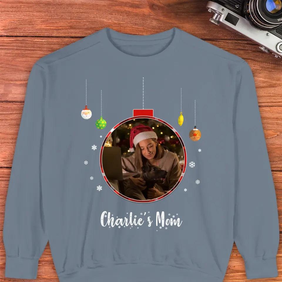 Christmas Ornament - Custom Photo - Personalized Gifts For Dog Lovers - Family Sweater from PrintKOK costs $ 45.99