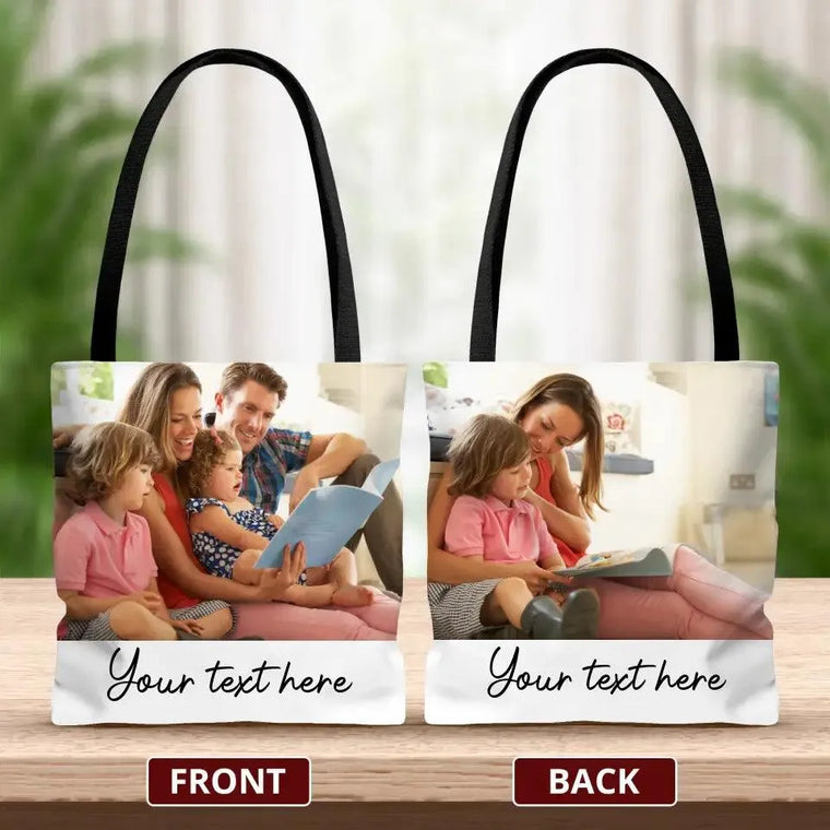 Custom Tote Bag (AOP) with Photo from PrintKOK costs $ 20.99