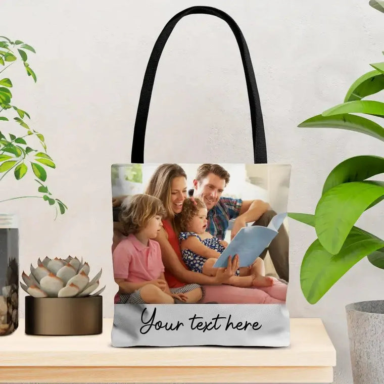 Custom Tote Bag (AOP) with Photo from PrintKOK costs $ 20.99