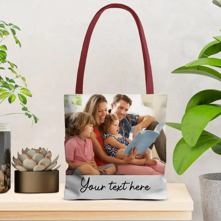 Custom Tote Bag (AOP) with Photo from PrintKOK costs $ 20.99