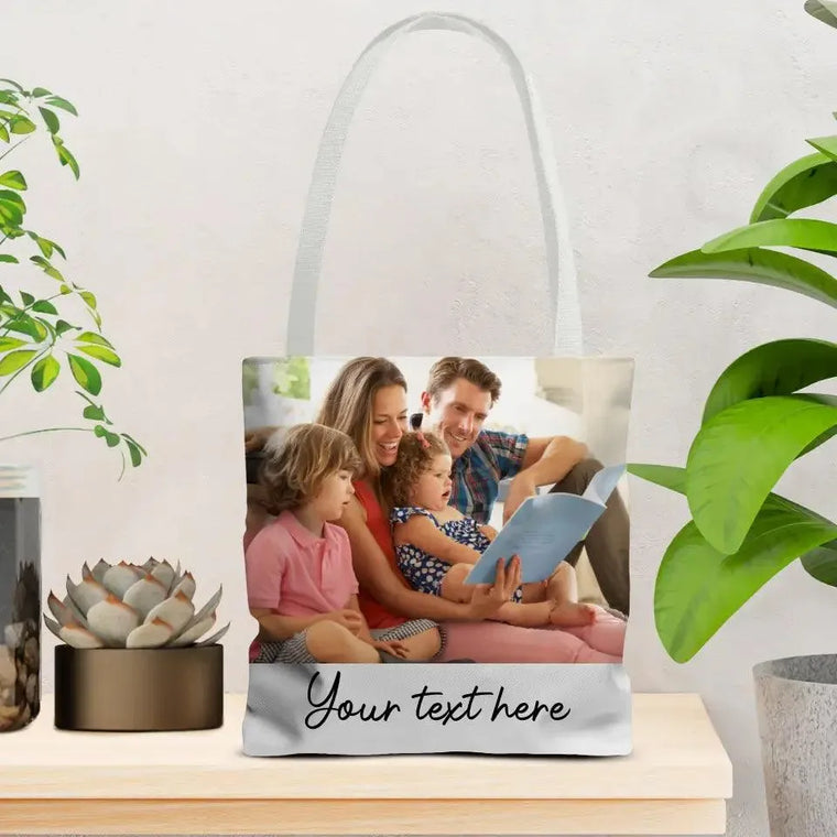 Custom Tote Bag (AOP) with Photo from PrintKOK costs $ 20.99