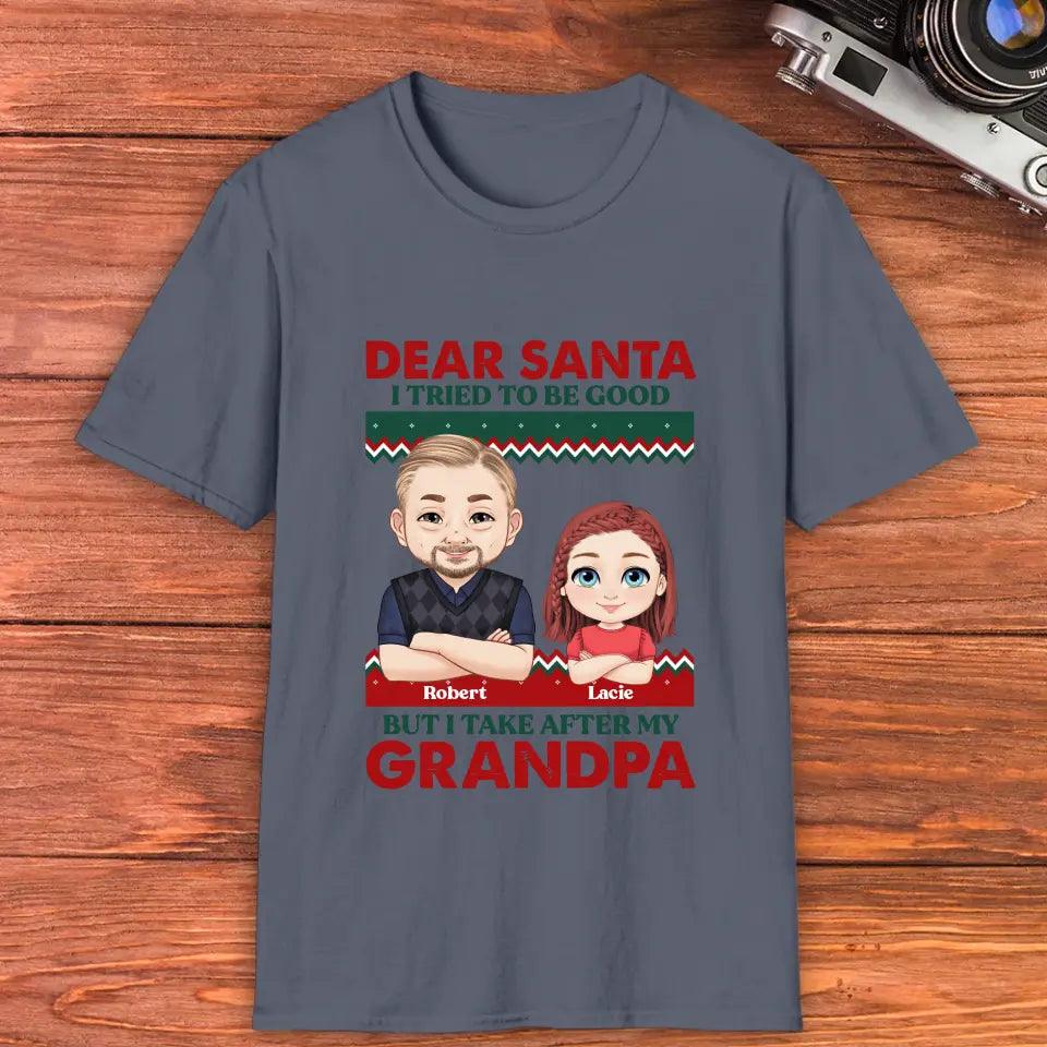 Dear Santa - Custom Quote - Personalized Gift For Grandpa - Hoodie from PrintKOK costs $ 51.99