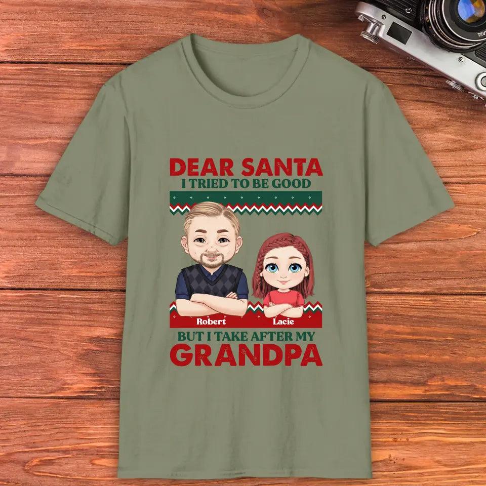 Dear Santa - Personalized Family T-Shirt - PrintKOK 29.99