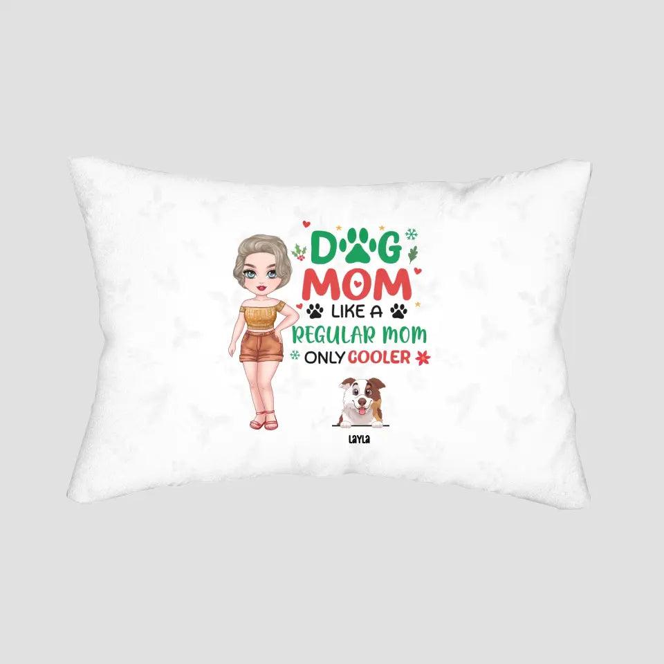 Dog Mom Like A Regular Mom Only Cooler - Custom Name - Personalized Gifts For Dog Lovers - Blanket from PrintKOK costs $ 35.99
