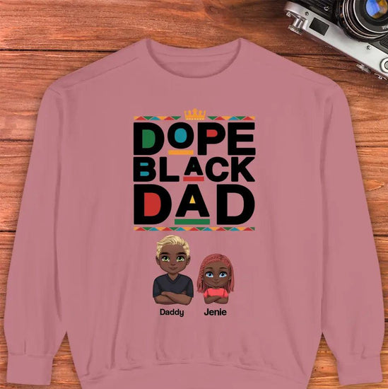 Dope Black Daddy - Personalized Family Sweater from PrintKOK costs $ 45.99