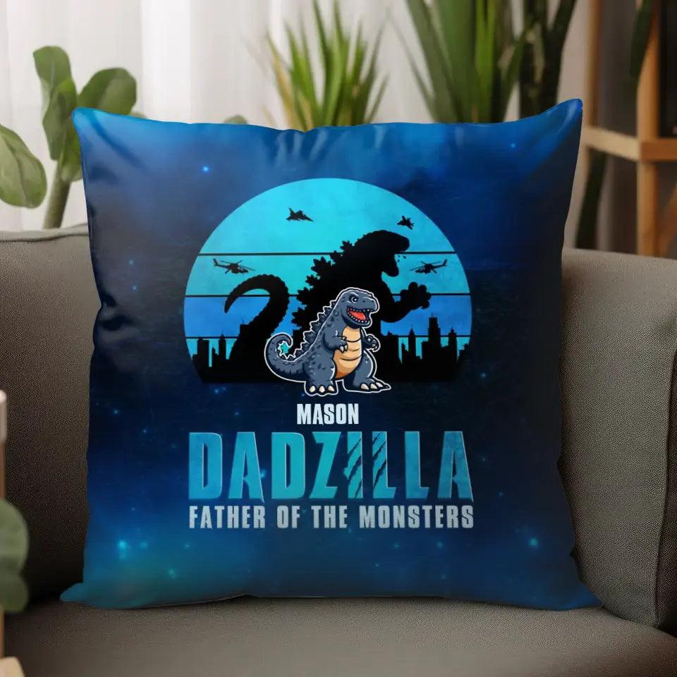 Father Of The Monsters - Personalized Gifts For Dad - Pillow from PrintKOK costs $ 39.99