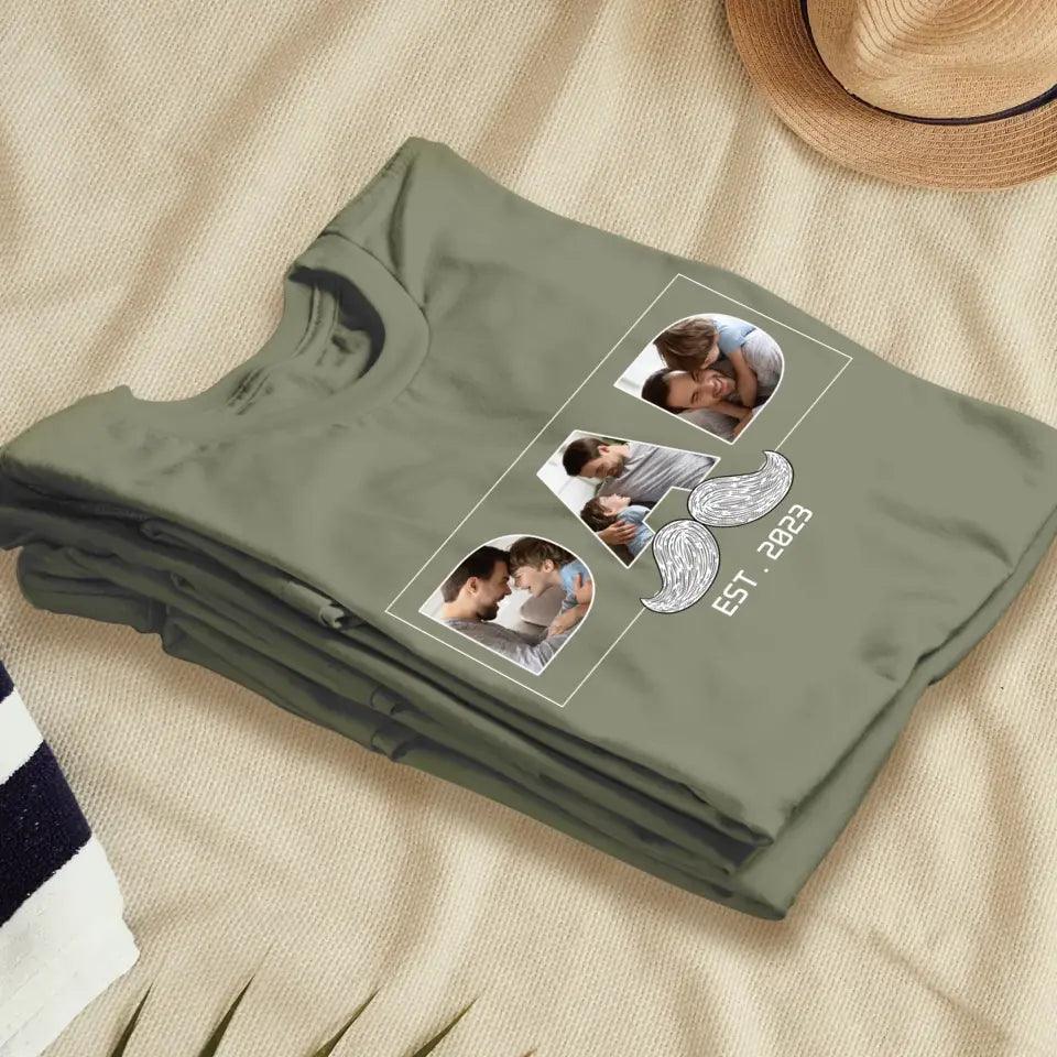Funny Dad - Custom Photo - Personalized Gifts For Dad - T-Shirt from PrintKOK costs $ 29.99