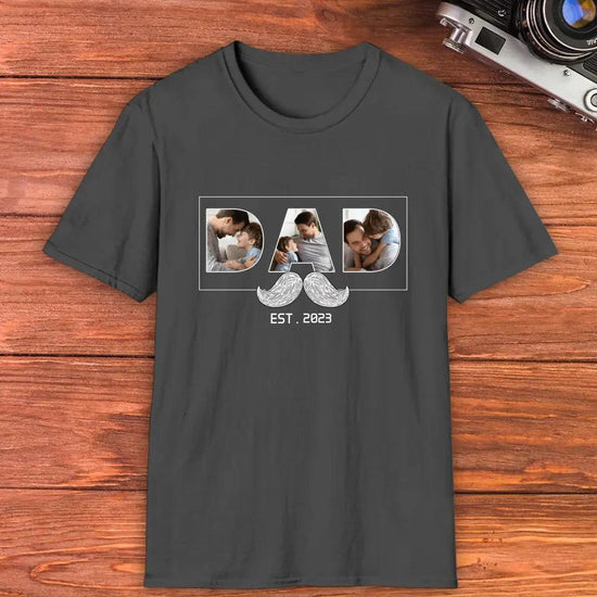 Funny Dad - Custom Photo - Personalized Gifts For Dad - T-Shirt from PrintKOK costs $ 37.99