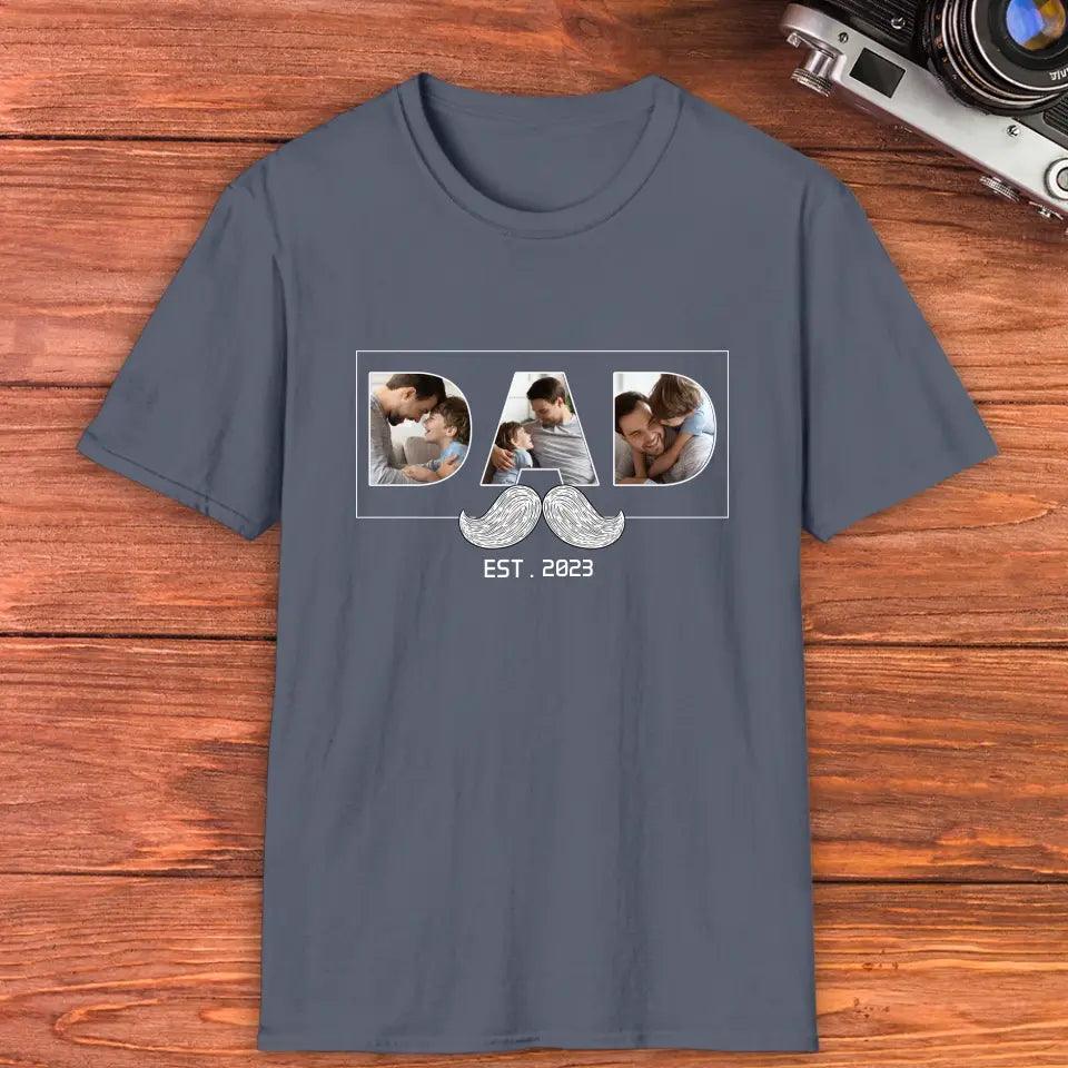 Funny Dad - Custom Photo - Personalized Gifts For Dad - T-Shirt from PrintKOK costs $ 29.99