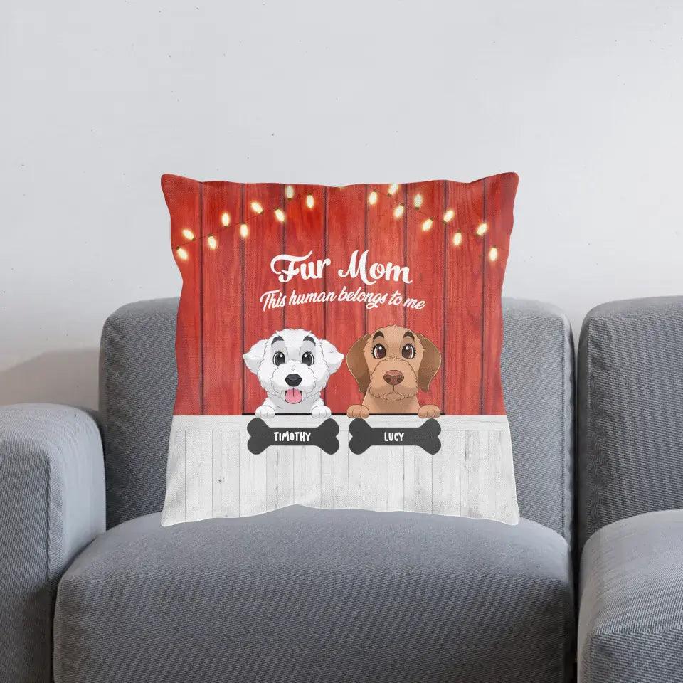 Fur Mom - Personalized Pillow from PrintKOK costs $ 38.99
