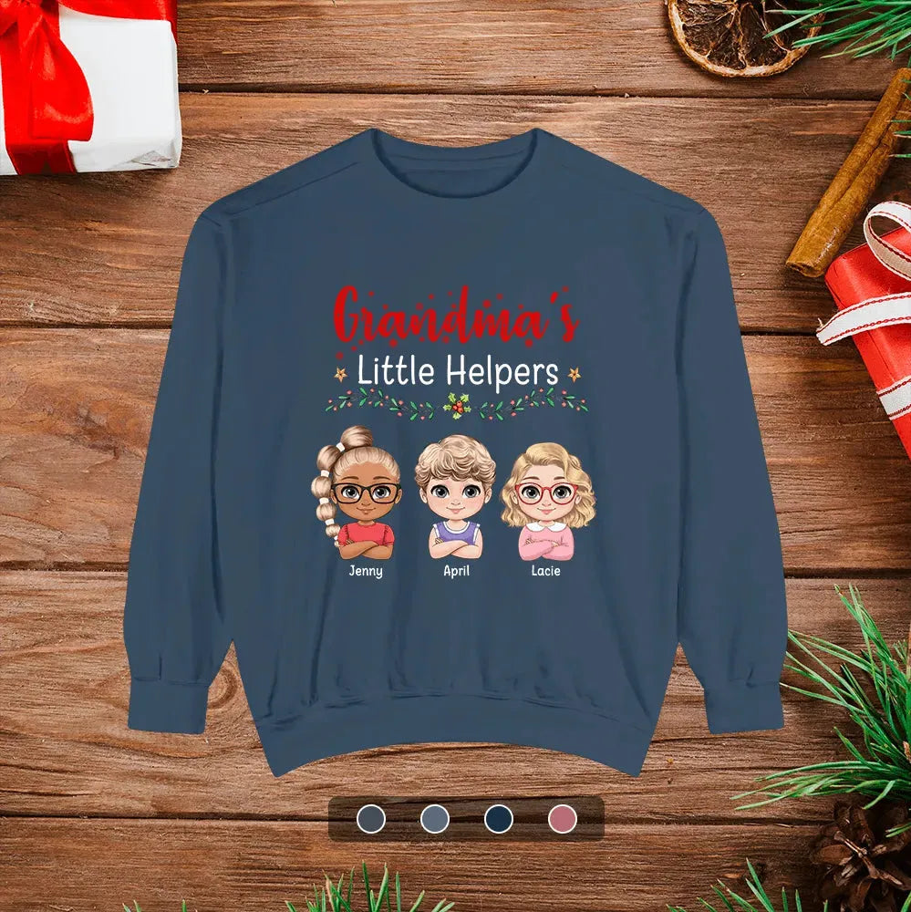 Grandma's Helpers - Personalized Sweater - PrintKOK 45.99