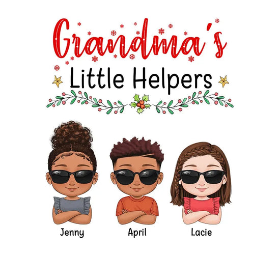 Grandma's Helpers - Personalized Sweater - PrintKOK 45.99