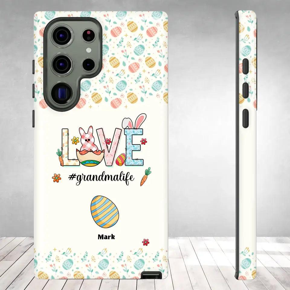 Grandmalife - Personalized Gifts For Grandma - Samsung Tough Phone Case from PrintKOK costs $ 29.99