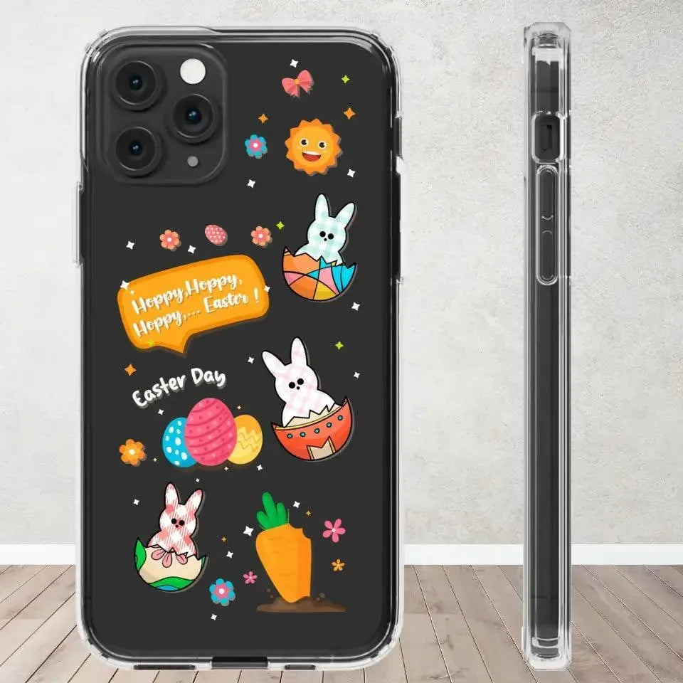 I'm Eggstra Cute - Personalized Gifts For Family - Clear Phone Case from PrintKOK costs $ 27.99