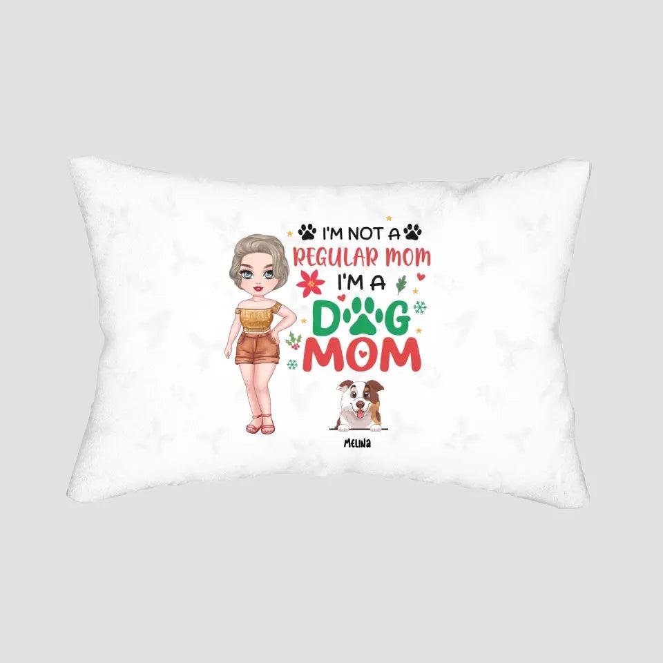 I'm Not A Regular Mom I'm A Dog Mom - Custom Name - Personalized Gifts For Dog Lovers - Blanket from PrintKOK costs $ 35.99