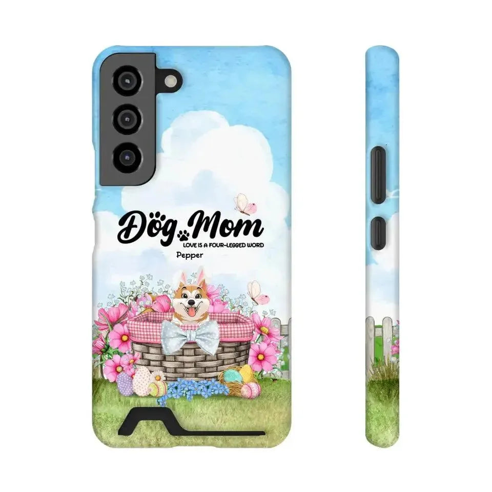 Love Is The Four-Legged Word - Custom Name - Personalized Gifts For Dog Lovers - Samsung Tough Phone Case from PrintKOK costs $ 36.99