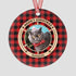 Meowy Christmas - Custom Photo - Personalized Gifts For Cat Lovers - Metal Ornament from PrintKOK costs $ 19.99