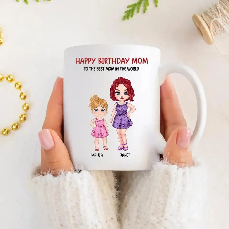 Mom, You Don't Have Ugly Children - Custom Name - Personalized Gifts For Mom - Mug from PrintKOK costs $ 19.99