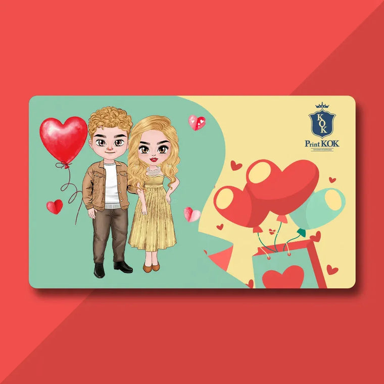 Power Couple E-Gift Card - PrintKOK 10.00