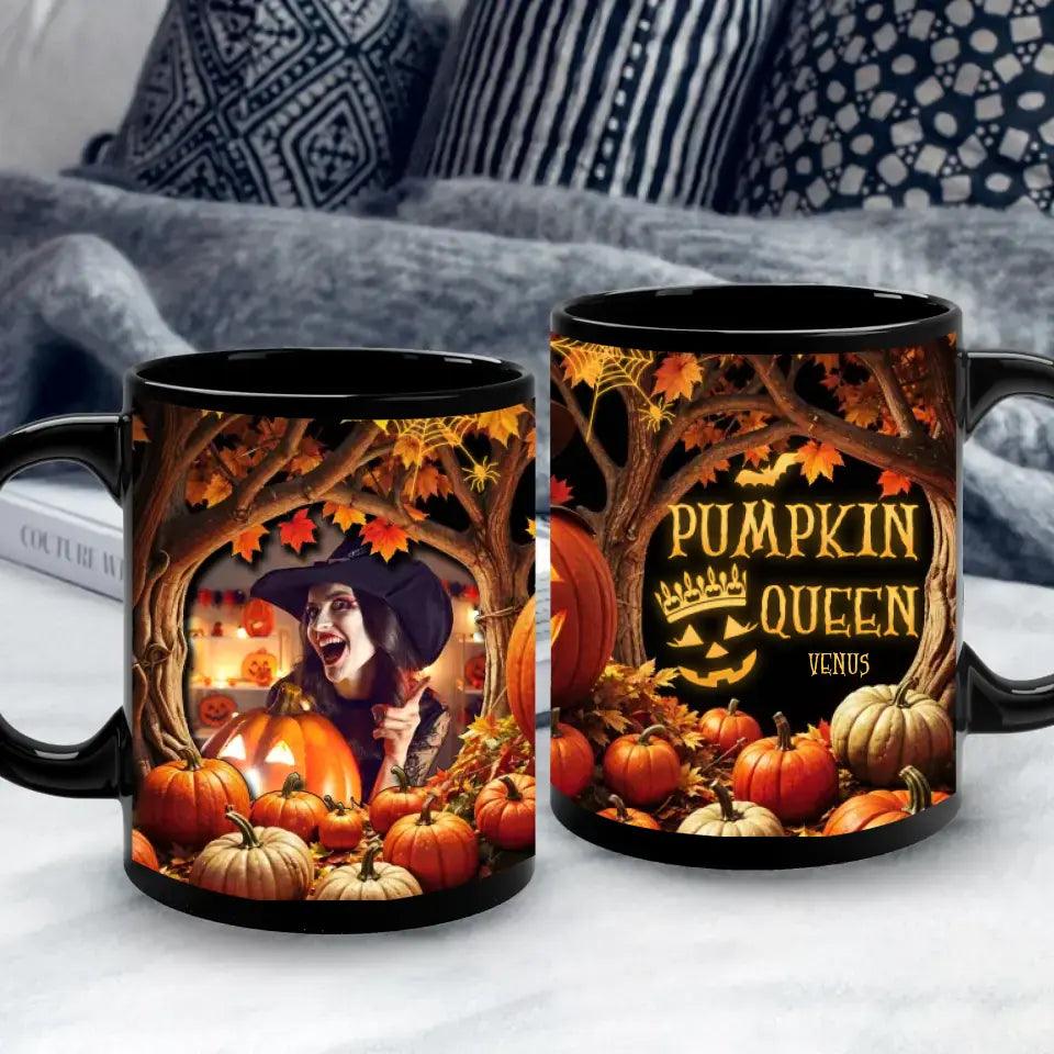Pumpkin King & Queen - Custom Photo - Personalized Gifts For Couple - Mug from PrintKOK costs $ 19.99