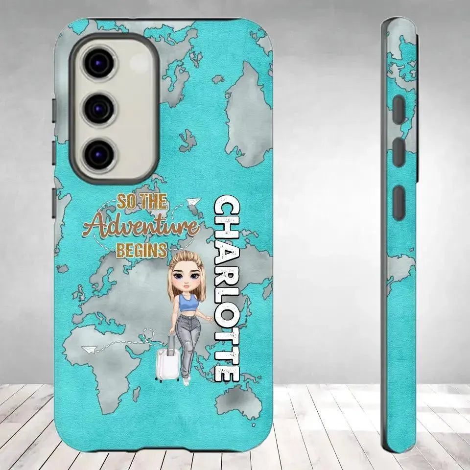 So The Adventure Begins - Personalized Samsung Tough Phone Case from PrintKOK costs $ 29.99