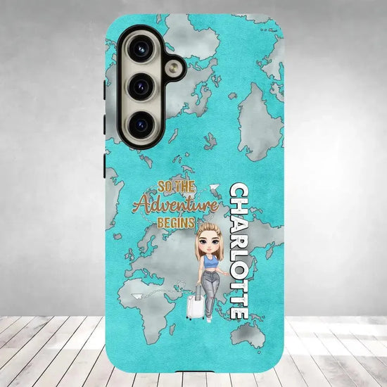 So The Adventure Begins - Personalized Samsung Tough Phone Case from PrintKOK costs $ 29.99