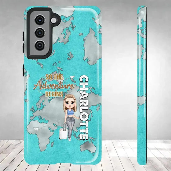 So The Adventure Begins - Personalized Samsung Tough Phone Case from PrintKOK costs $ 29.99