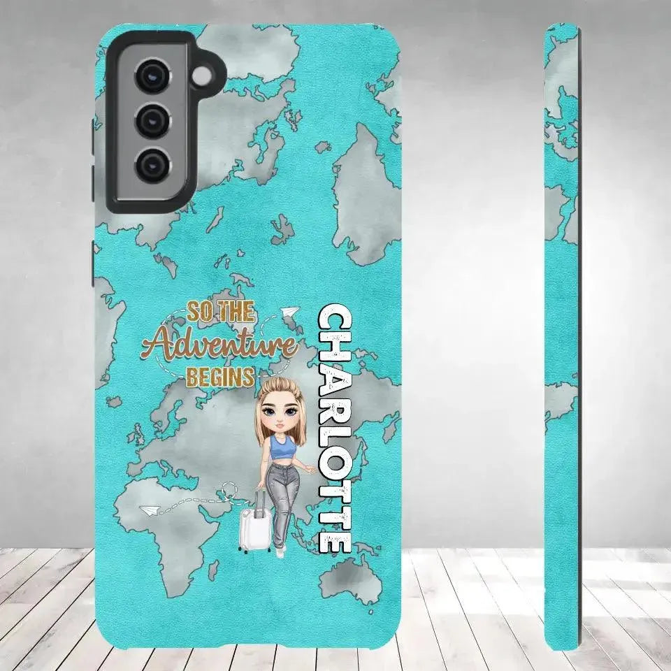 So The Adventure Begins - Personalized Samsung Tough Phone Case from PrintKOK costs $ 29.99