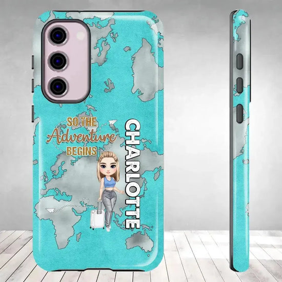 So The Adventure Begins - Personalized Samsung Tough Phone Case from PrintKOK costs $ 29.99