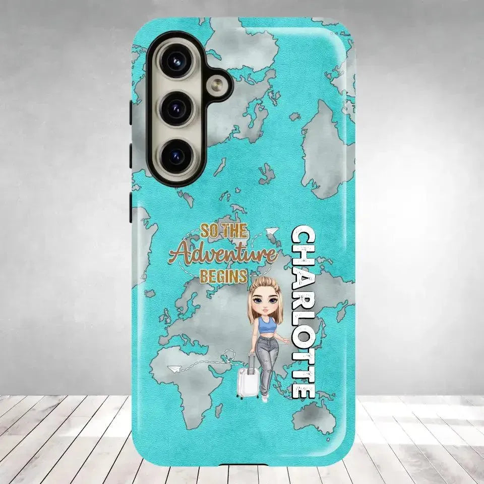 So The Adventure Begins - Personalized Samsung Tough Phone Case from PrintKOK costs $ 29.99