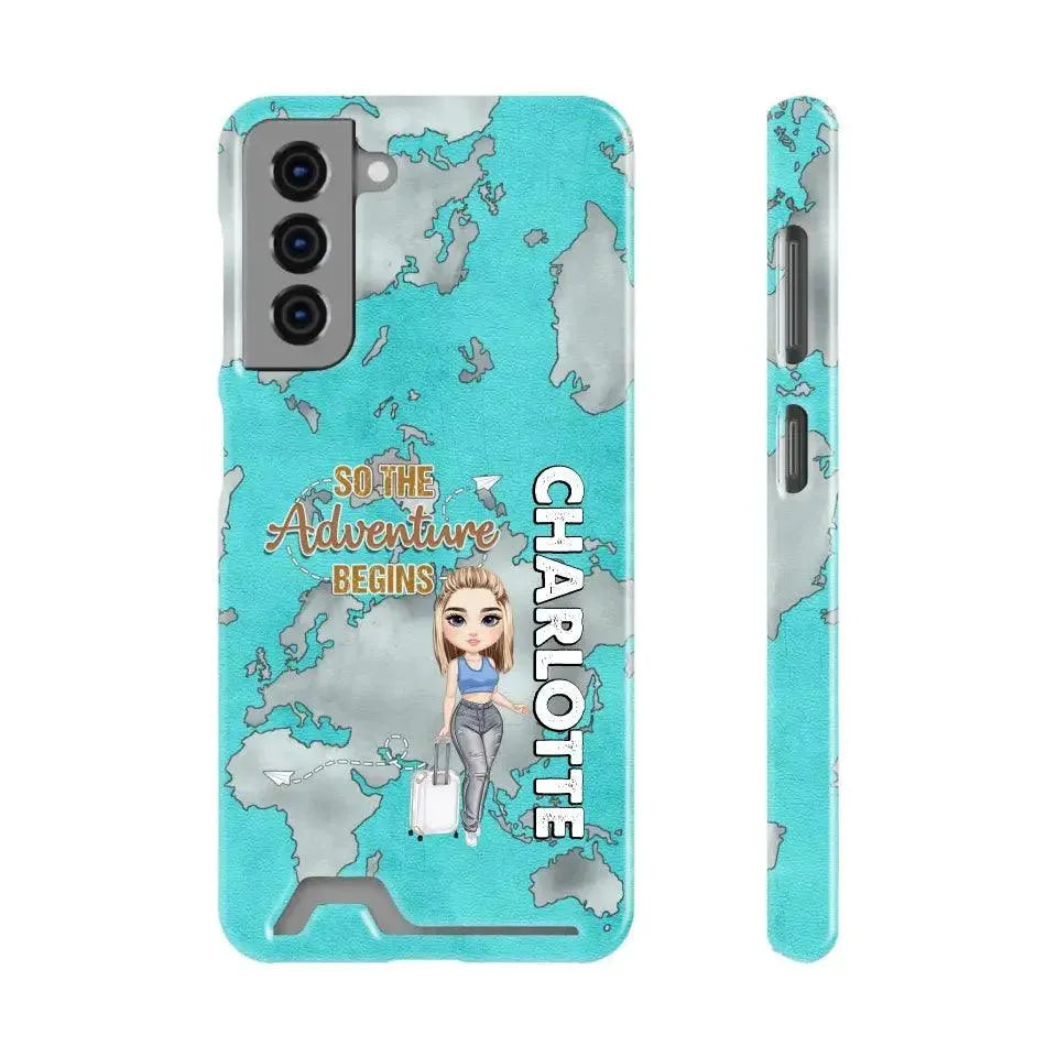 So The Adventure Begins - Personalized Samsung Tough Phone Case from PrintKOK costs $ 36.99