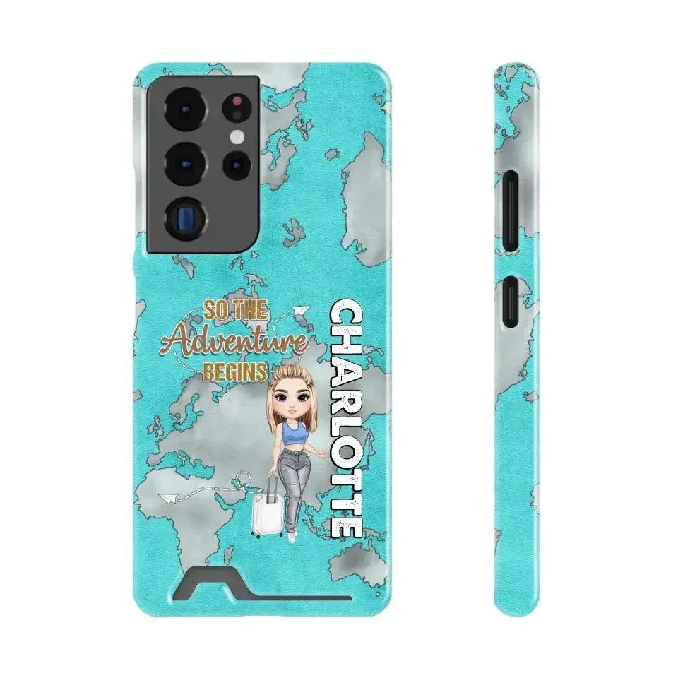 So The Adventure Begins - Personalized Samsung Tough Phone Case from PrintKOK costs $ 36.99