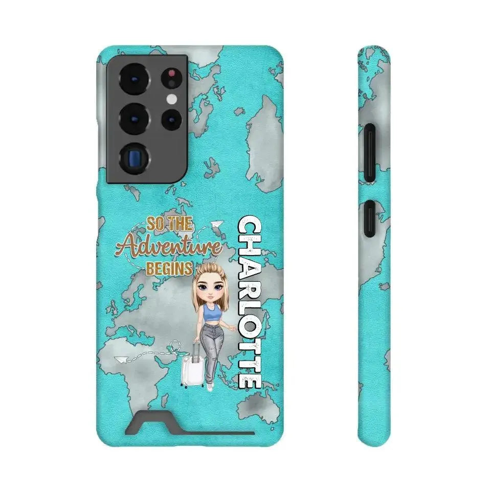 So The Adventure Begins - Personalized Samsung Tough Phone Case from PrintKOK costs $ 36.99